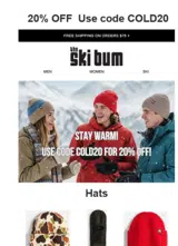COLD20 coupon verification screenshot