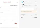 The Skin Spot coupon verification screenshot