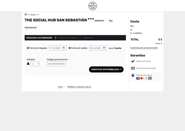 The Social Hub checkout page showing The Social Hub promo code box | Screenshot taken by SimplyCodes community member on Jul 7, 2025