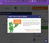 VMC1save10 coupon verification screenshot