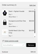 GLORYWINNERUP coupon verification screenshot