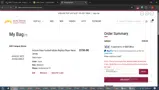 The Sun Devils coupon verification screenshot