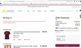 The Sun Devils coupon verification screenshot