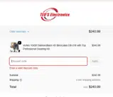 SIGNUPTEDS15% coupon verification screenshot