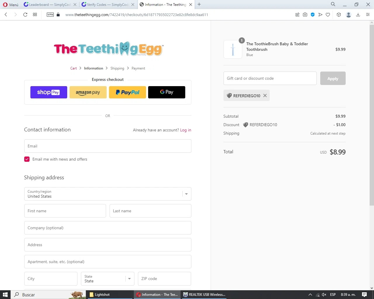 how to use The Teething Egg coupons