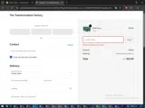 GELS30 coupon verification screenshot