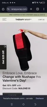 NULOVE15! coupon verification screenshot