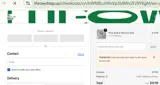 The Throw Shop coupon verification screenshot
