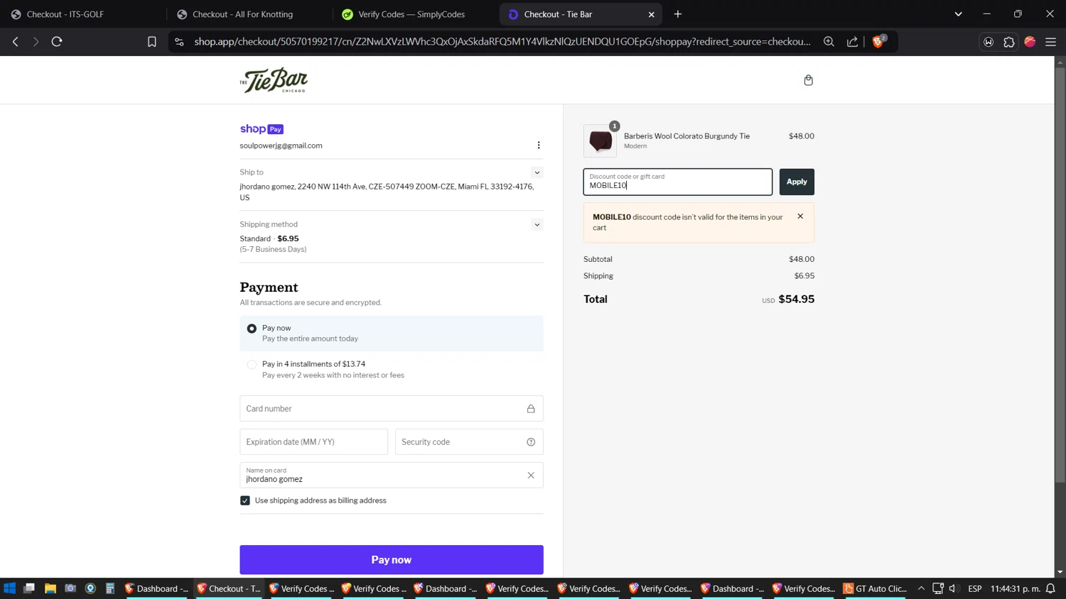 The Tie Bar Promo Codes (10 Verified) - 20% Off Jan 2025