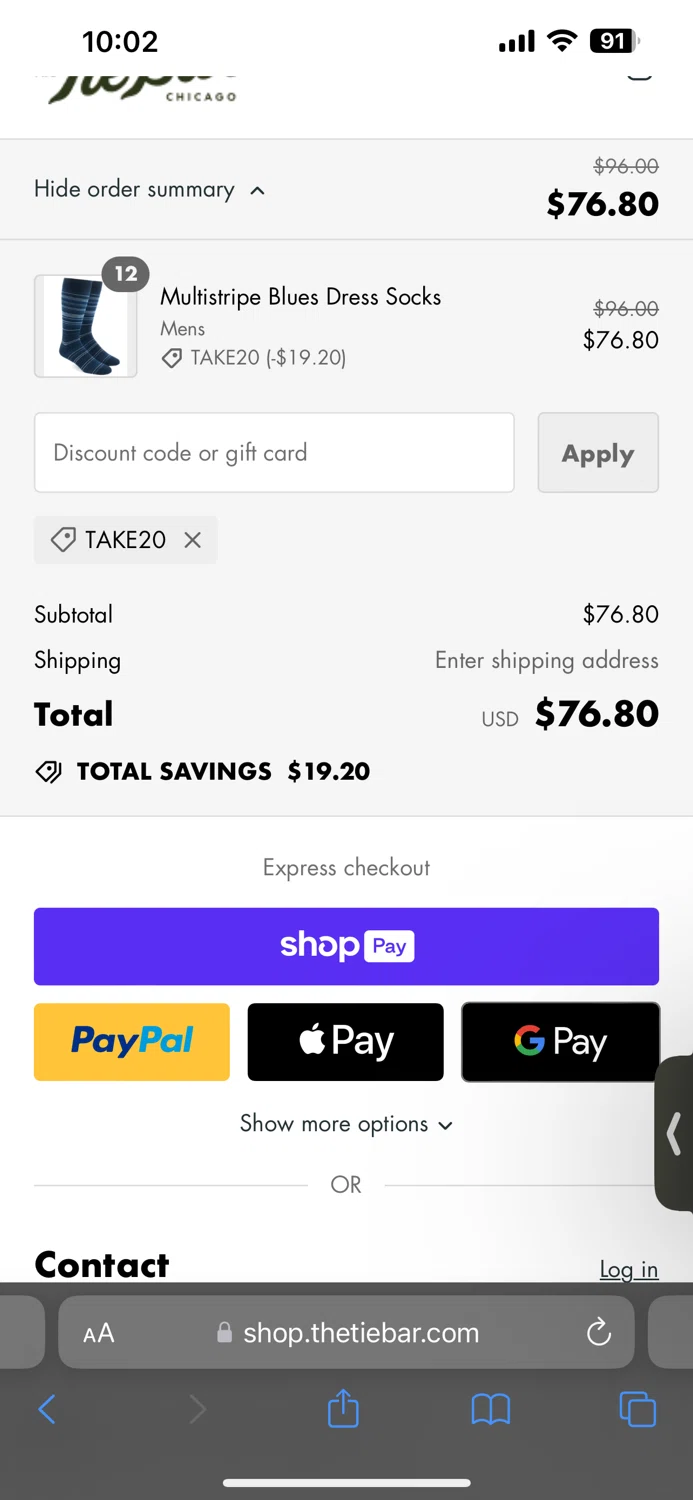 The Tie Bar Promo Codes – 20% Off | July 2024