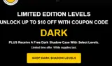 DARK coupon verification screenshot