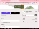 WELCOME coupon verification screenshot