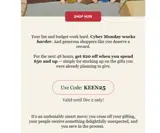 keen25 coupon verification screenshot