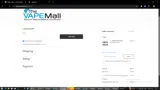 The Vape Mall coupon verification screenshot