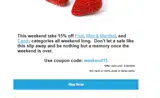 The Vape Mall coupon verification screenshot