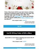The Vape Mall coupon verification screenshot