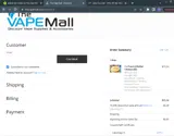 The Vape Mall coupon verification screenshot