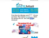 The Vape Mall coupon verification screenshot