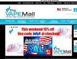 The Vape Mall coupon verification screenshot