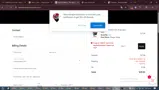 The Vapers World coupon verification screenshot