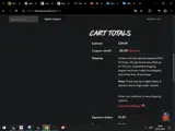 The Vapers World coupon verification screenshot