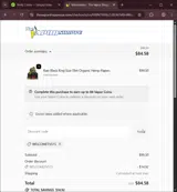 The Vapor Shoppe USA coupon verification screenshot