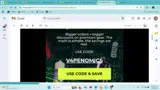 The Vapor Shoppe USA coupon verification screenshot