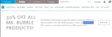 BATHDAY30 coupon verification screenshot