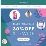THANKS30 coupon verification screenshot