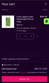 The Weed Box coupon verification screenshot