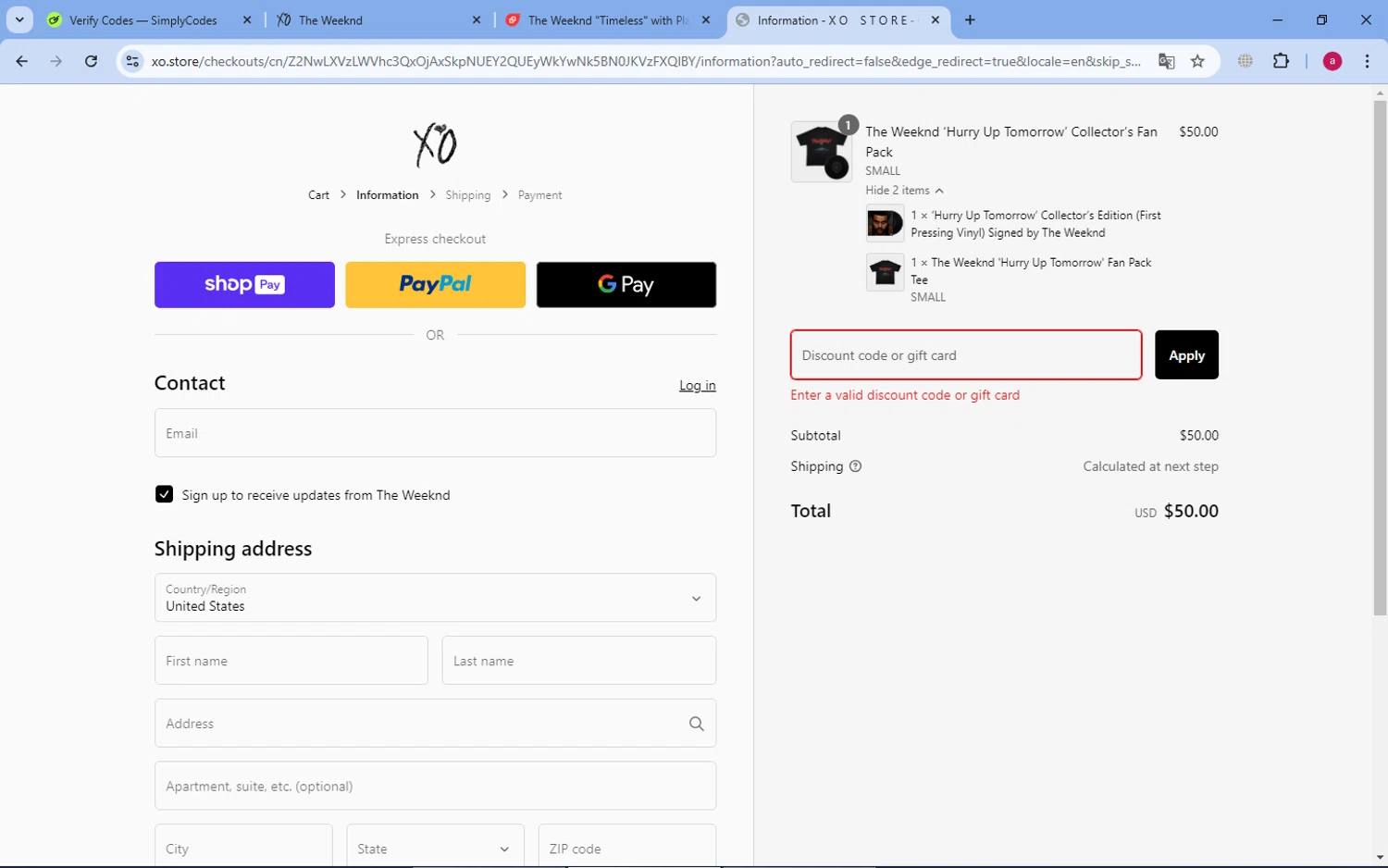 XO Store promo code screenshot showing code HAPPYDEAL applied at XO Store checkout page. Uploaded by SimplyCodes community member dororotk on Jan 27, 2025