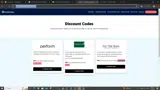 ANTANDALI coupon verification screenshot