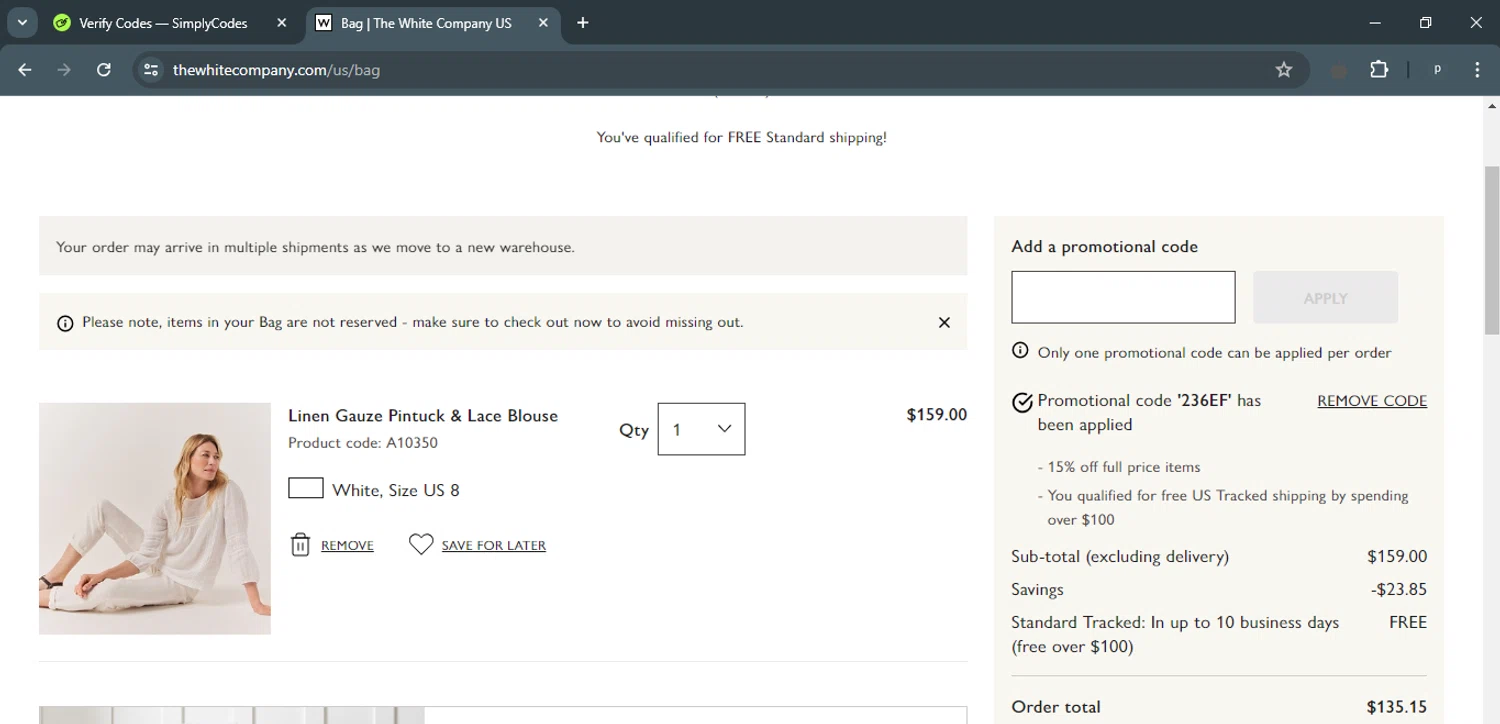 The White Company Promo Codes 15 Off July 2024