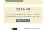 The Whole Reason coupon verification screenshot