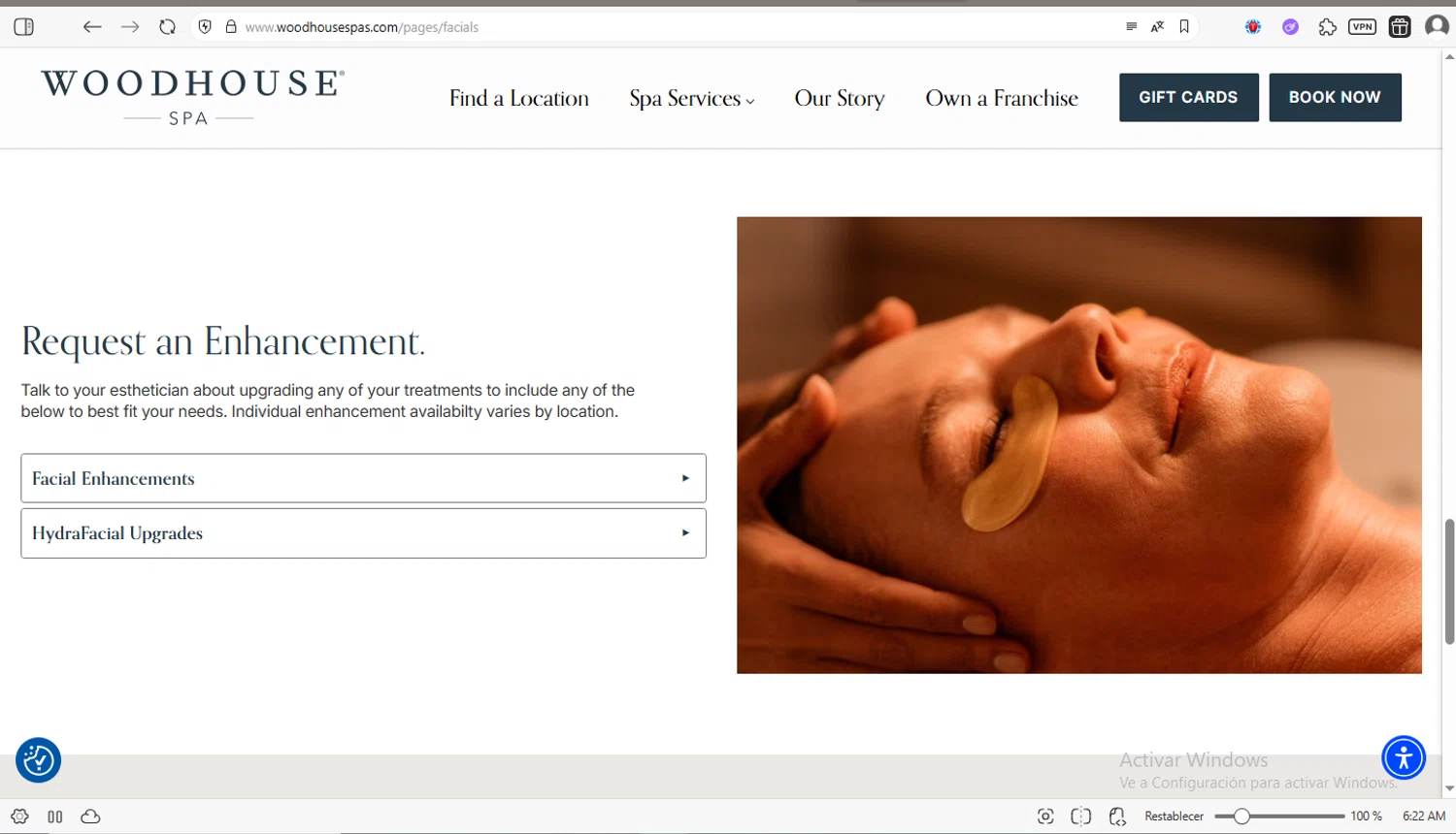 The Woodhouse Day Spa promo code screenshot showing code Friendsgiving! applied at The Woodhouse Day Spa checkout page. Uploaded by SimplyCodes community member luissilva2 on Nov 11, 2025