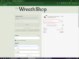 The Wreath Shop coupon verification screenshot