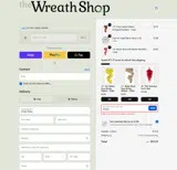 The Wreath Shop coupon verification screenshot