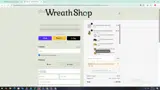 The Wreath Shop coupon verification screenshot