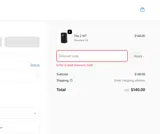 The56 coupon verification screenshot