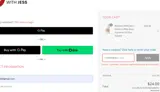 COMEBACK coupon verification screenshot