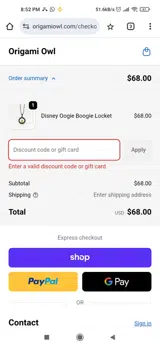 DARLENEQUEVEDO15 coupon verification screenshot