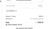 Thirdzy coupon verification screenshot