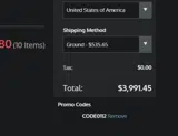 CODE0112 coupon verification screenshot
