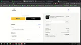 Thorn Watch Official Store coupon verification screenshot