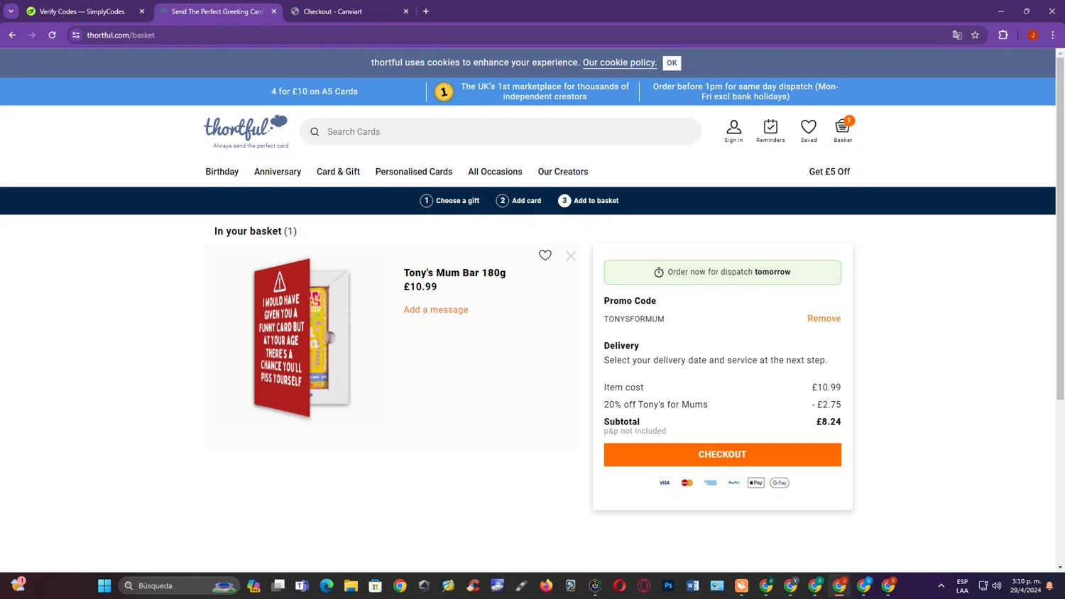 Thortful Promo Codes 25 Off May 2024