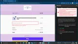 40LASHES coupon verification screenshot