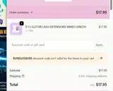 BUNDLESAVER coupon verification screenshot