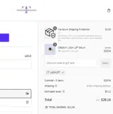 LASHLIFT coupon verification screenshot