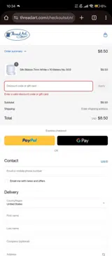 SNOWFALL coupon verification screenshot
