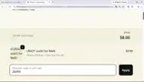 Z8JRN coupon verification screenshot